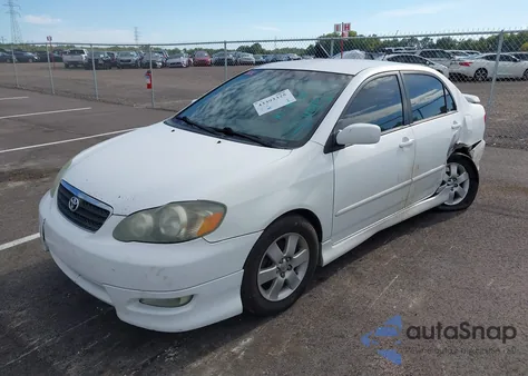 2006 Toyota Corolla S from USA, damaged, VIN 2T1BR32E56C700197